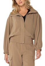 Liverpool Los Angeles Liverpool Zip Up Dolman Jacket Palo Santo L