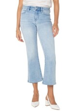 Liverpool Los Angeles Liverpool Hannah Cropped Flare with Slit Hem Clarkdale 25.5" inseam
