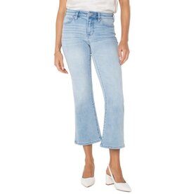 Liverpool Los Angeles Liverpool Hannah Cropped Flare with Slit Hem Clarkdale 25.5" inseam