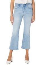 Liverpool Los Angeles Liverpool Hannah Cropped Flare with Slit Hem Clarkdale 25.5" inseam
