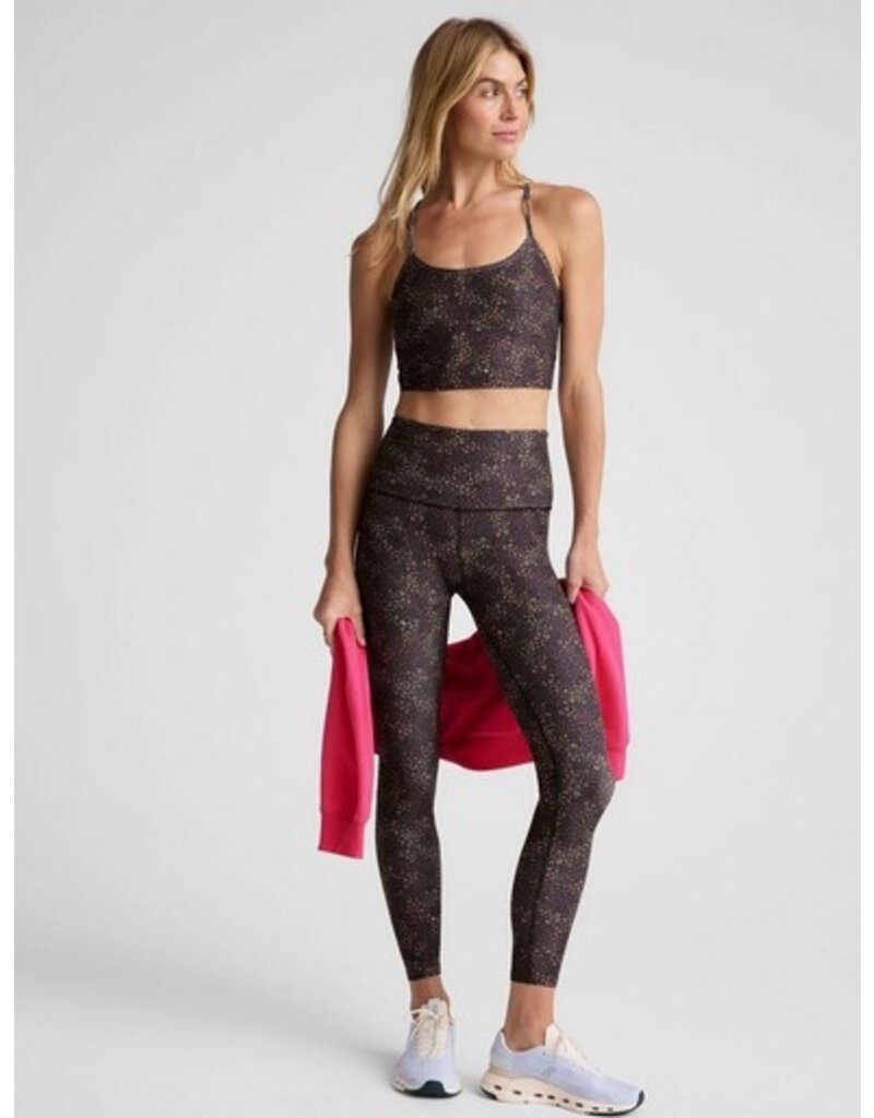 Beyond Yoga Beyond Yoga HIgh Waisted Midi Legging Ditsy Leopard