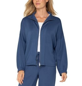 Liverpool Los Angeles Liverpool Zip Up Funnel Neck Jacket