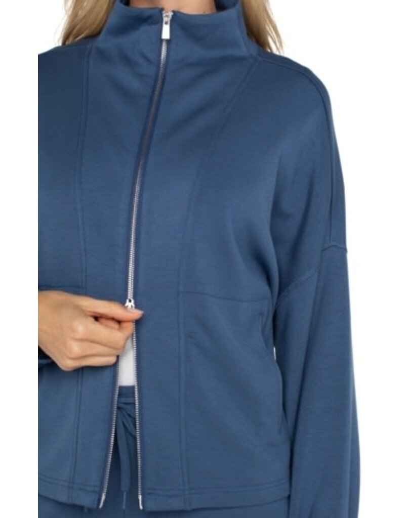 Liverpool Los Angeles Liverpool Zip Up Funnel Neck Jacket