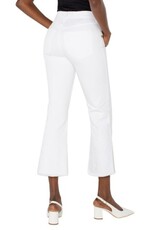 Liverpool Los Angeles Liverpool Gia Glider Crop Flare with Fray Hem 25.5" inseam