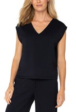 Liverpool Los Angeles Liverpool Dolman Sleeve V-Neck Top