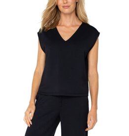 Liverpool Los Angeles Liverpool Dolman Sleeve V-Neck Top