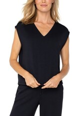 Liverpool Los Angeles Liverpool Dolman Sleeve V-Neck Top