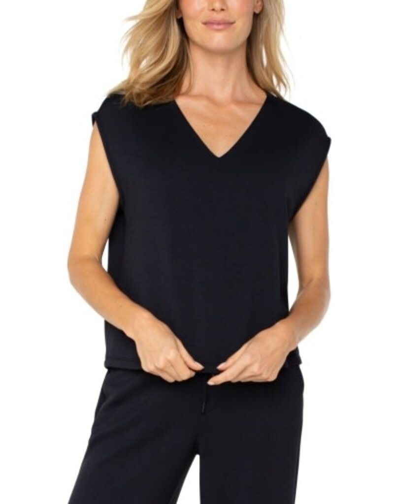 Liverpool Los Angeles Liverpool Dolman Sleeve V-Neck Top