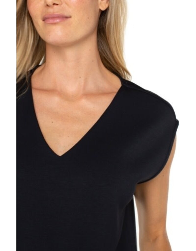 Liverpool Los Angeles Liverpool Dolman Sleeve V-Neck Top