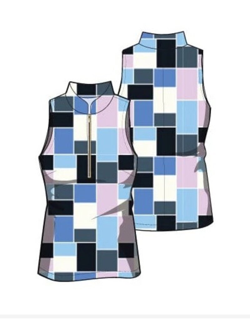 Amy Sport Amy Sport Isabel Sleeveless Top Color Block
