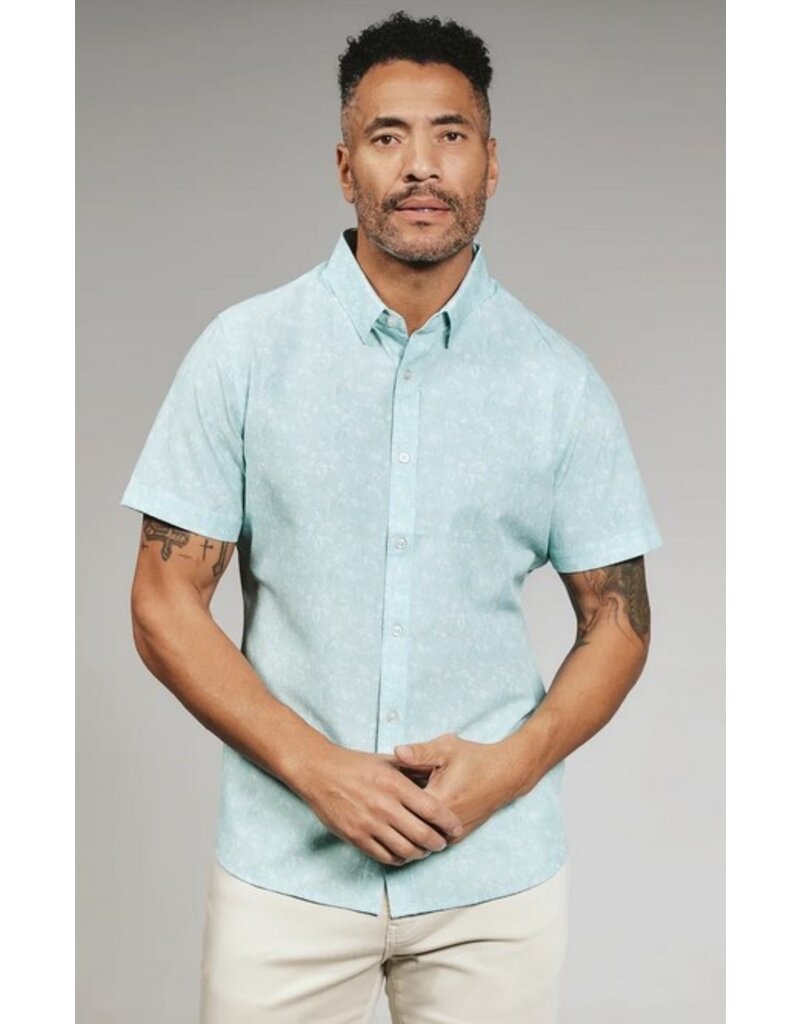 7 Diamonds 7Diamonds Hollis Short Sleeve Seafoam