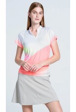 Lucky In Love Lucky in Love Spin Around Short Sleeve Top Flamingo