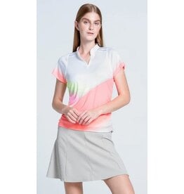 Lucky In Love Lucky in Love Spin Around Short Sleeve Top Flamingo