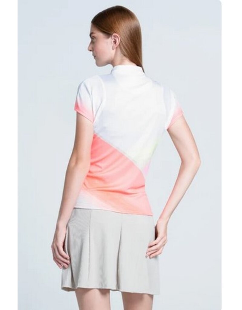 Lucky In Love Lucky in Love Spin Around Short Sleeve Top Flamingo