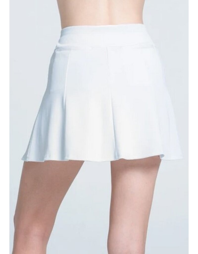 Lucky In Love Lucky in Love Match Play 15.5" Skort White