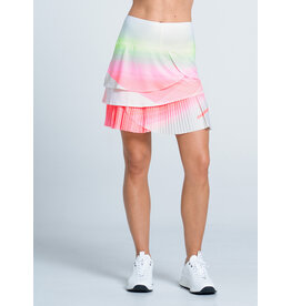 Lucky In Love Lucky In Love Sunset Spin 17.5" Pleated Skort