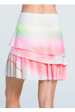 Lucky In Love Lucky In Love Sunset Spin 17.5" Pleated Skort