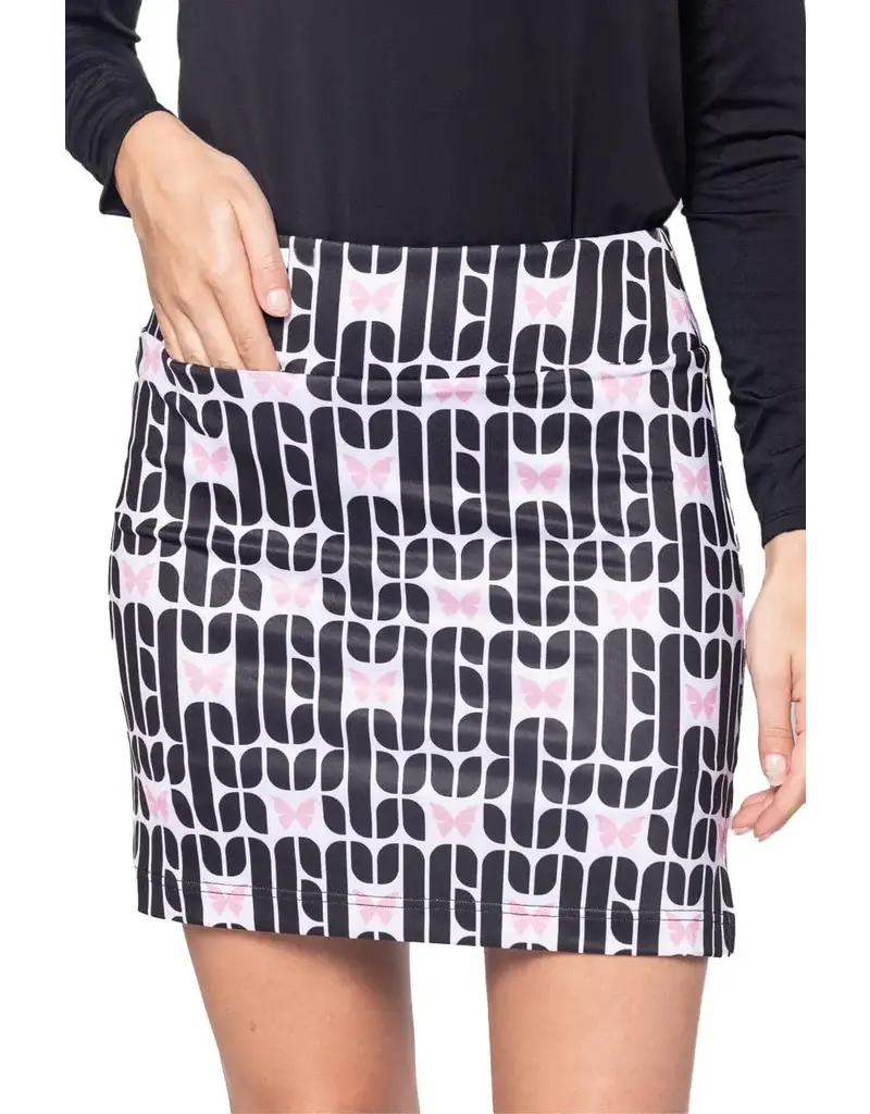 Golftini Golftini Sisterhood Pull-On Straight Skort 17.5 inch