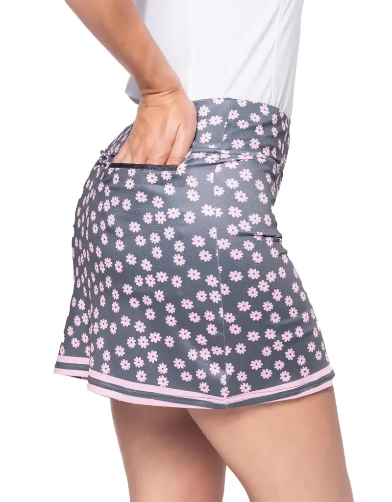 Golftini Golftini Tee Time Pull-On Straight Skort 17.5 inch