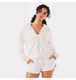 Thirty Three Threads Tavi Palm Terry Zip Hoodie