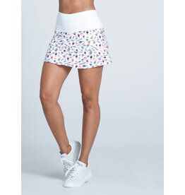 Lucky In Love Lucky In Love High Spirits Scallop Skort 14" Multi