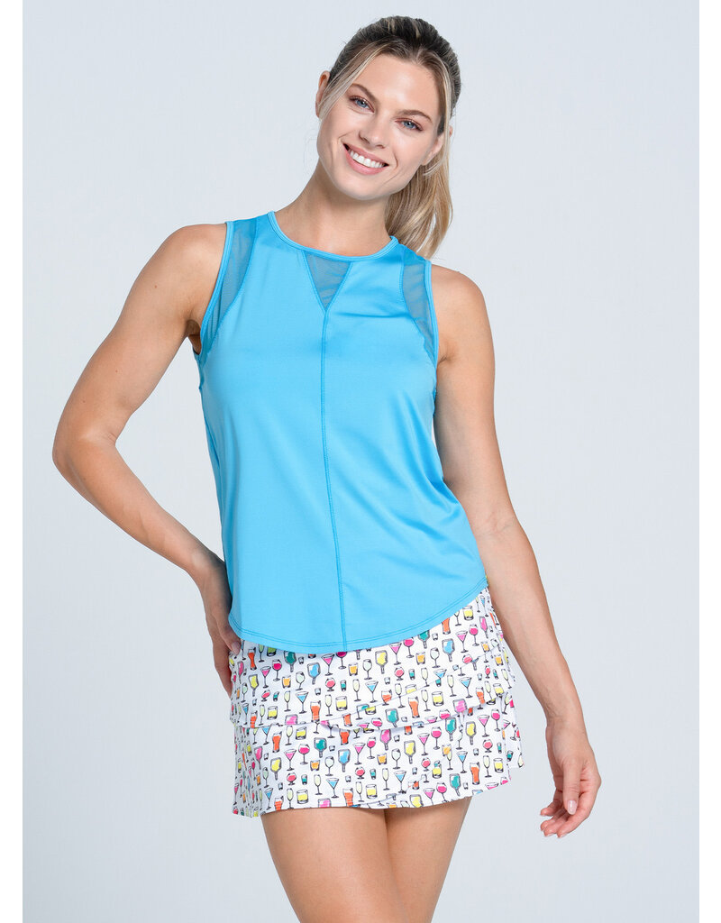 Lucky In Love Lucky In Love High Spirits Scallop Skort 14" Multi
