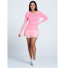 Lucky In Love Lucky In Love Cocktail Picnic Scallop Skort 14" Multi
