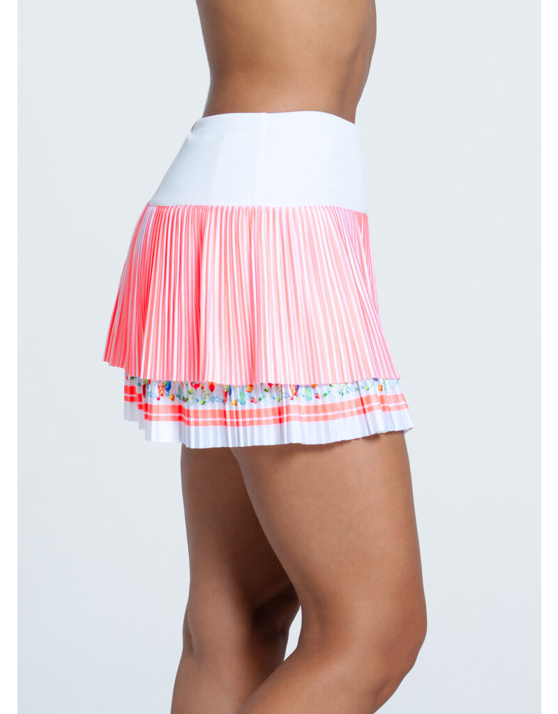 Lucky In Love Lucky In Love Cocktail Picnic Scallop Skort 14" Multi