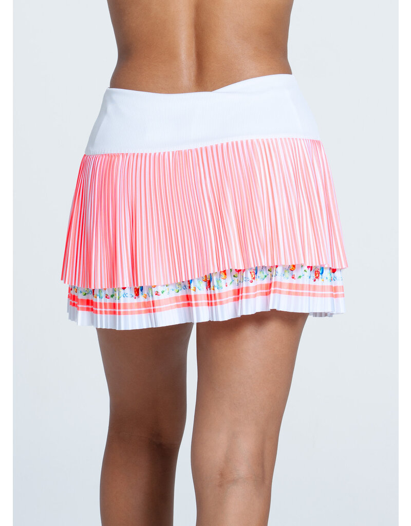 Lucky In Love Lucky In Love Cocktail Picnic Scallop Skort 14" Multi