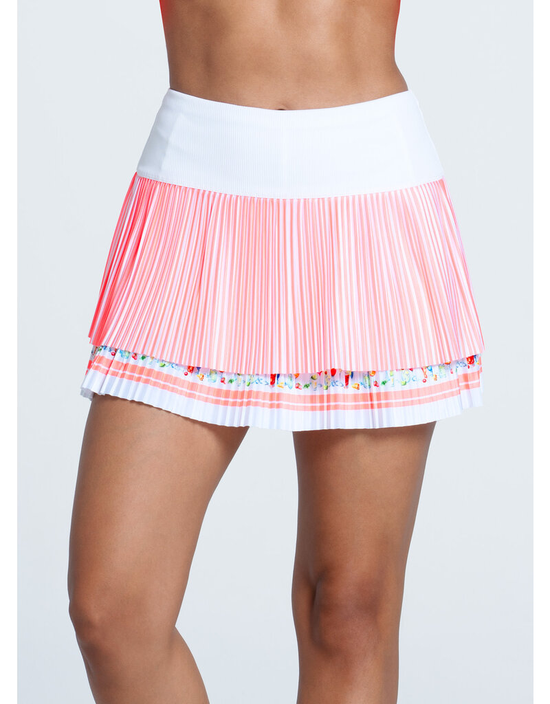 Lucky In Love Lucky In Love Cocktail Picnic Scallop Skort 14" Multi