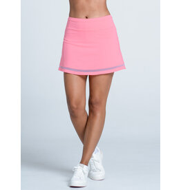 Lucky In Love Lucky In Love Hustle N Bustle Skort 14" Flamingo