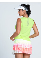 Lucky In Love Lucky In Love Twist Front Tank Lemon Frost