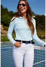 LOHLA Sport Lohla Sport The Gemma Striped Top Ocean