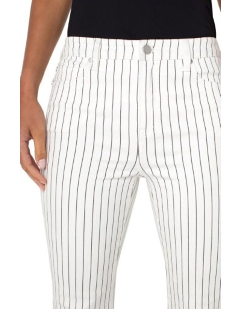 Liverpool Los Angeles Liverpool Hannah High Rise Flare with Fray Hem 32"