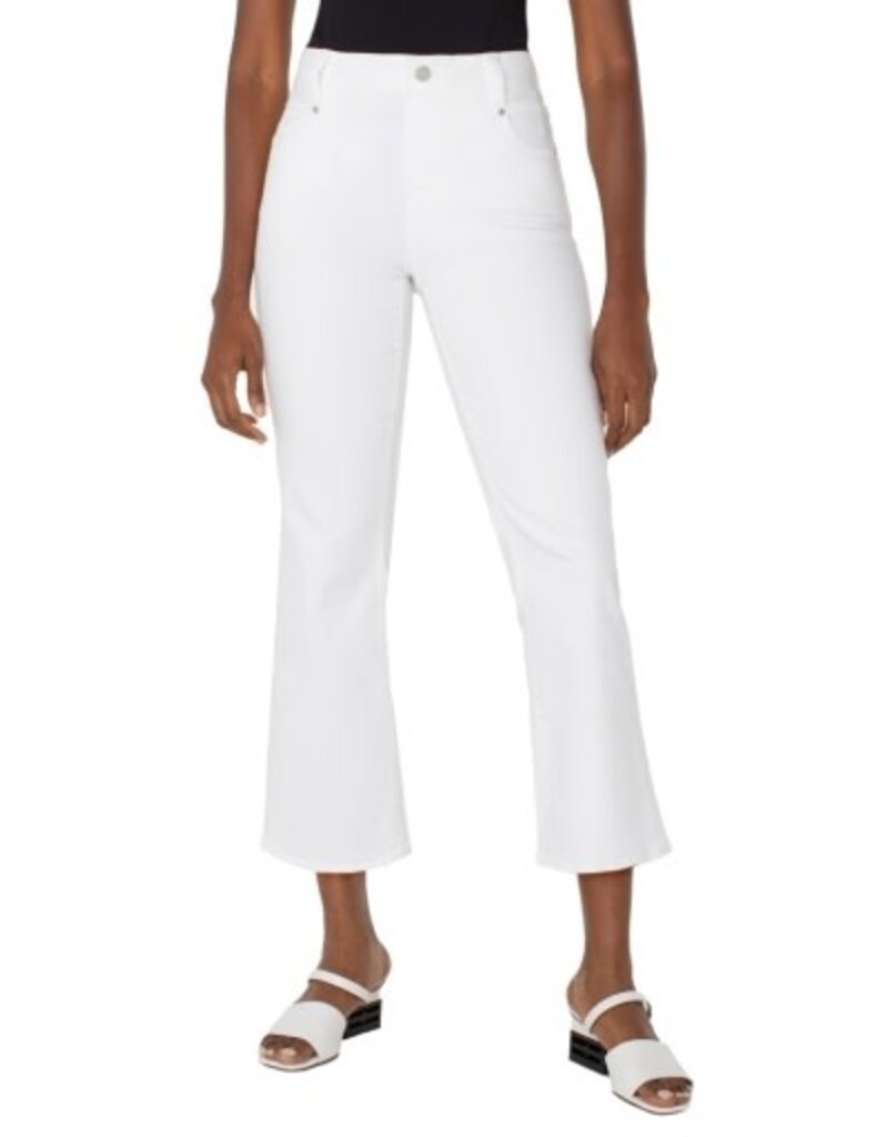 Liverpool Los Angeles Liverpool Gia Glider Crop Flare with Tulip Back Slit 25.5"