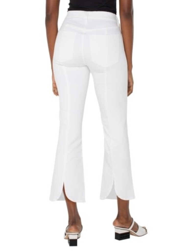 Liverpool Los Angeles Liverpool Gia Glider Crop Flare with Tulip Back Slit 25.5"