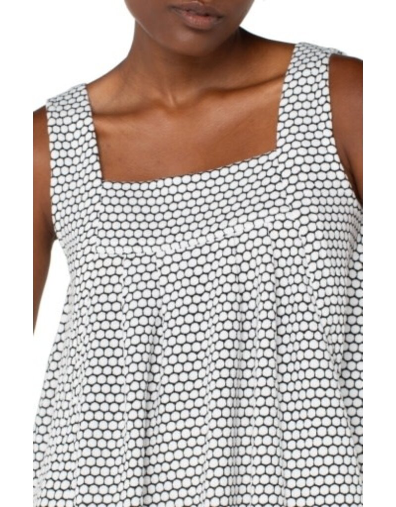 Liverpool Los Angeles Liverpool Sleeveless Square Neck Knit Top