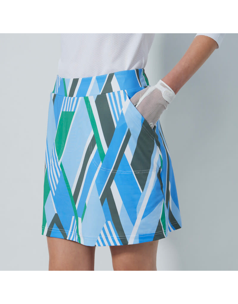 Daily Sports Daily Sports Fusion 18" Skort Blue Green