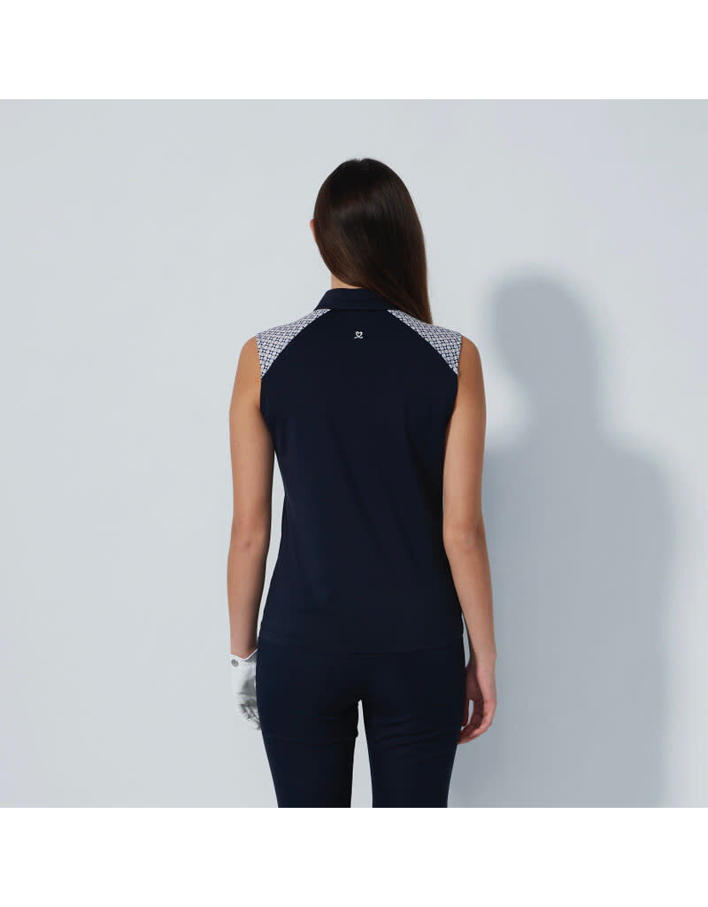 Daily Sports Daily Sports Chic Sleeveless Polo Navy