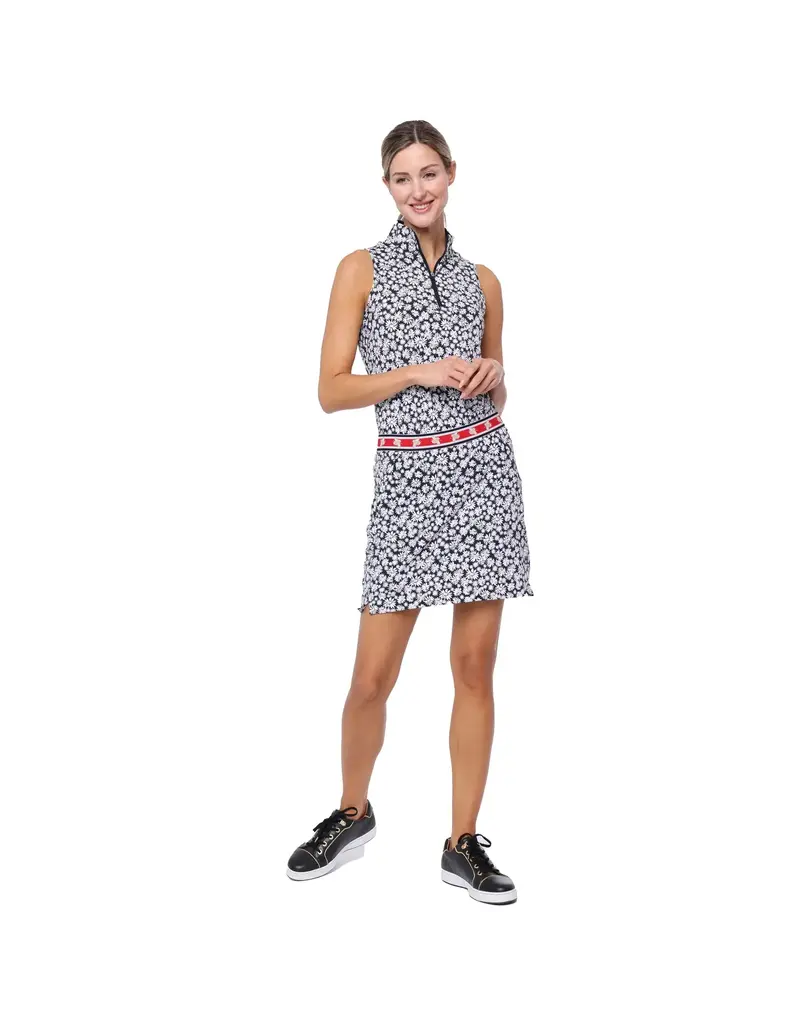Belyn Key Belyn Key Mock Cutaway Sleeveless Penny Lane Daisy