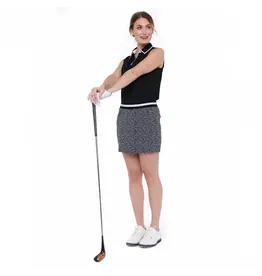 Belyn Key Belyn Key Birdie Sleeveless Polo Onyx Chalk