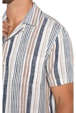 Liverpool Los Angeles Liverpool Men's Short Sleeve Button Up Camp Shirt
