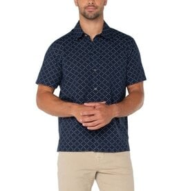 Liverpool Los Angeles Liverpool Men's Short Sleeve Button Up Shirt