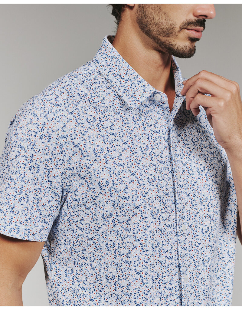 7 Diamonds 7 Diamonds Mercer Short Sleeve Button Down Shirt