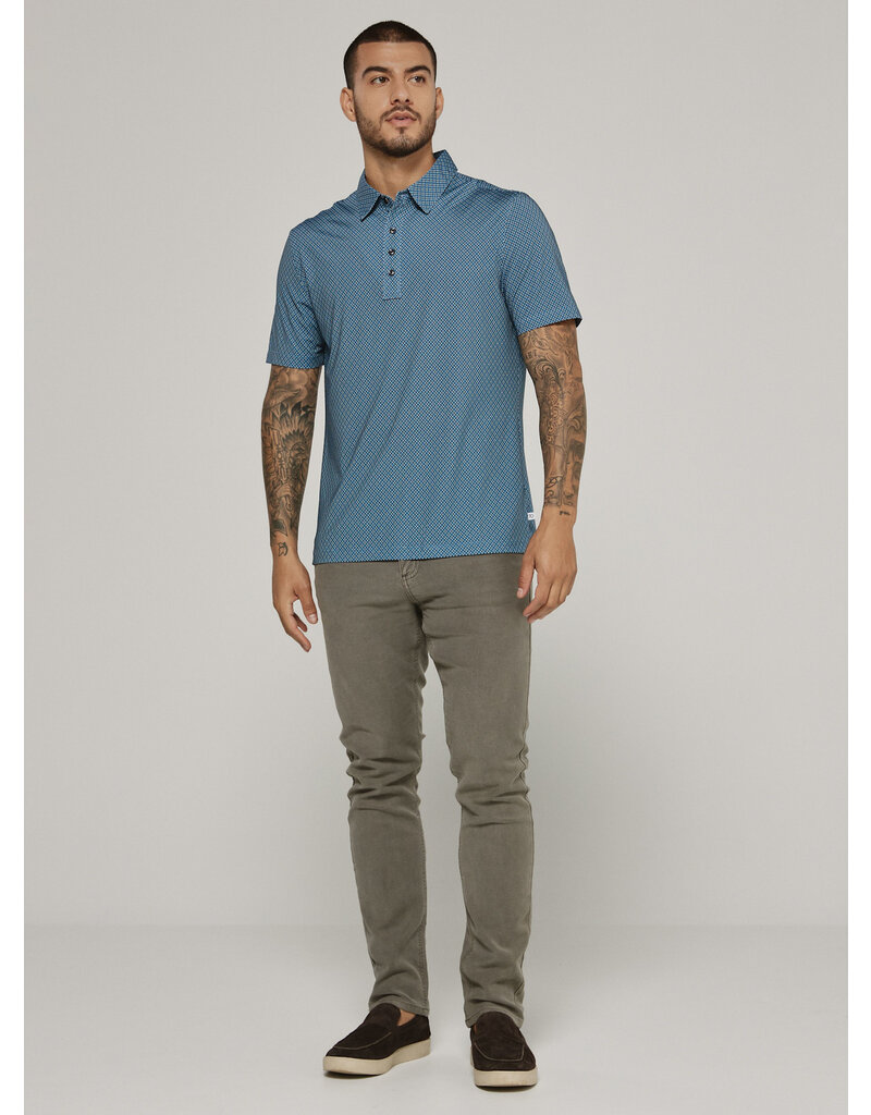7 Diamonds 7 Diamonds Marquez Polo Teal XL