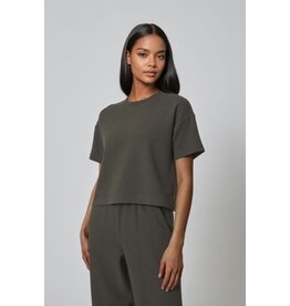 MPG Sport MPG Sport Solace Textured Short Sleeve Sweatshirt