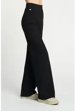 Lune Lune Forest Essentiel Pintuck Flare Pants Black
