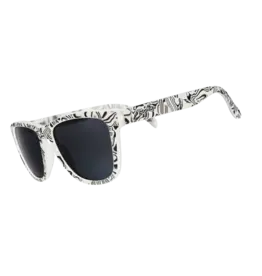 goodr Goodr Zebra Jasper's Life Coach Sunglasses