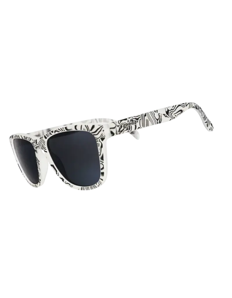 goodr Goodr Zebra Jasper's Life Coach Sunglasses