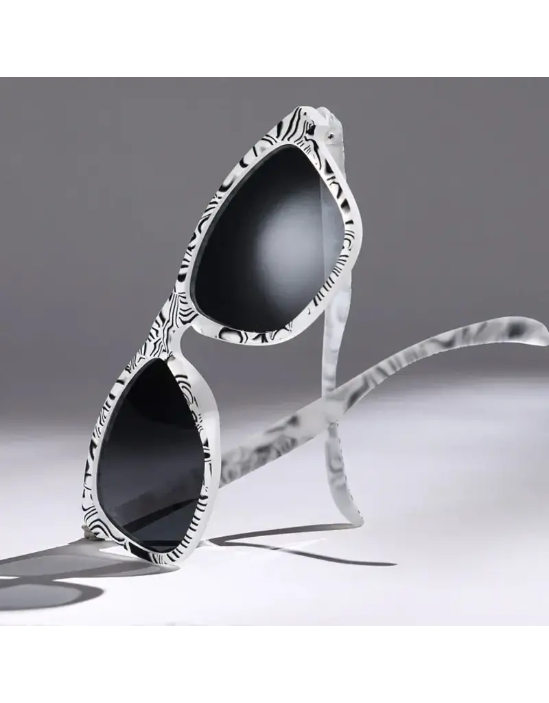 goodr Goodr Zebra Jasper's Life Coach Sunglasses
